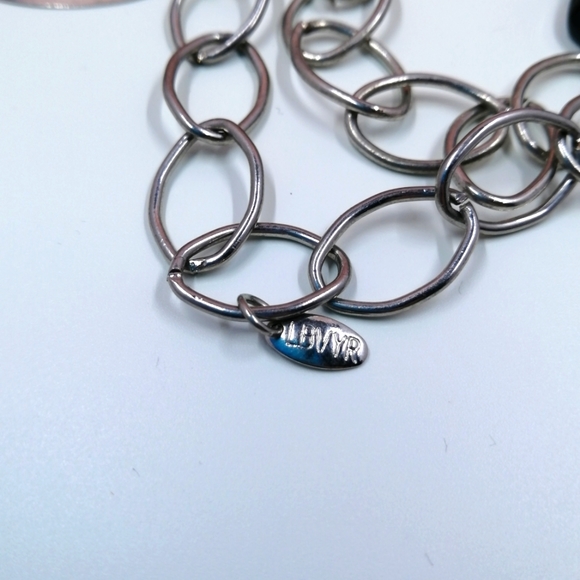 Gorgeous Vintage LBVYR Brand Art Deco Long Necklace - Picture 5 of 6